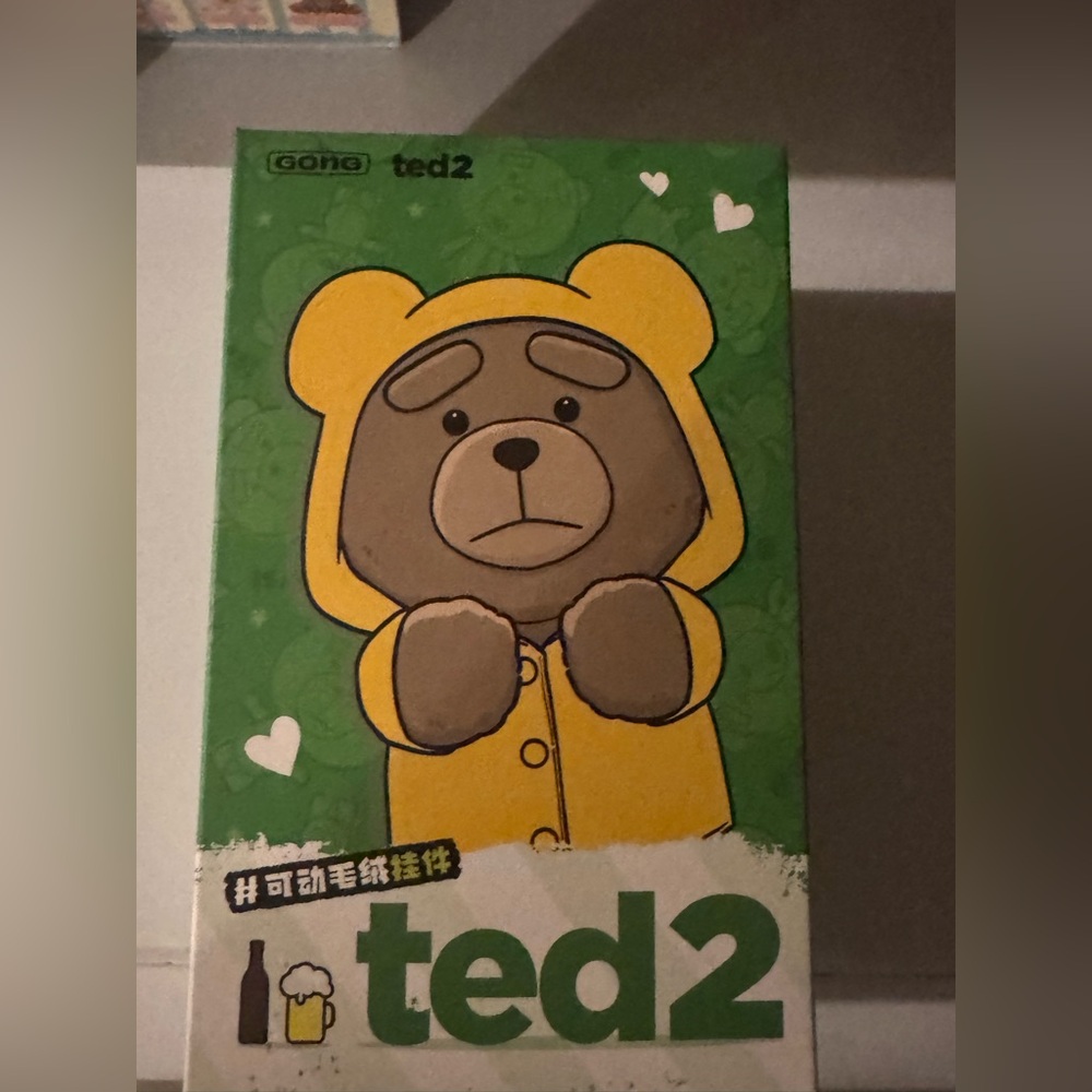 Ted2 Yellow Bear Plush Toy